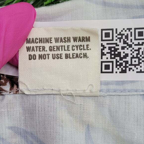 Vintage 70s Hawaiian Aloha Button Shirt Large 23x27 AOP USA - Picture 7 of 12